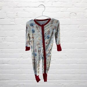 The Sleepy Sloth // Harry Potter Bamboo Zippy Pajamas with Convertible Cuffs